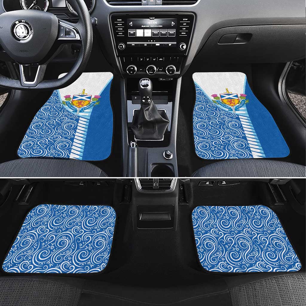 Scotland Forever Car Mats Thistle Lion Rampant