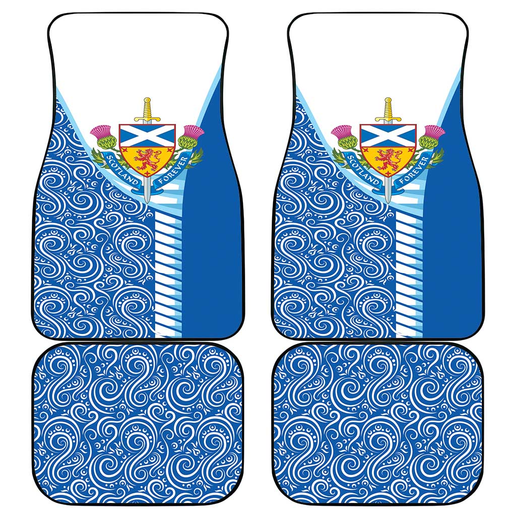 Scotland Forever Car Mats Thistle Lion Rampant