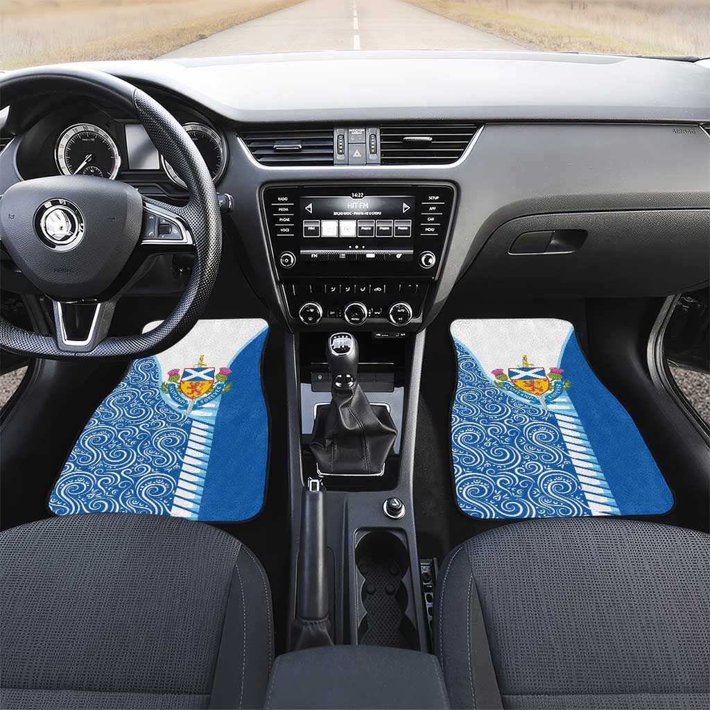 Scotland Forever Car Mats Thistle Lion Rampant
