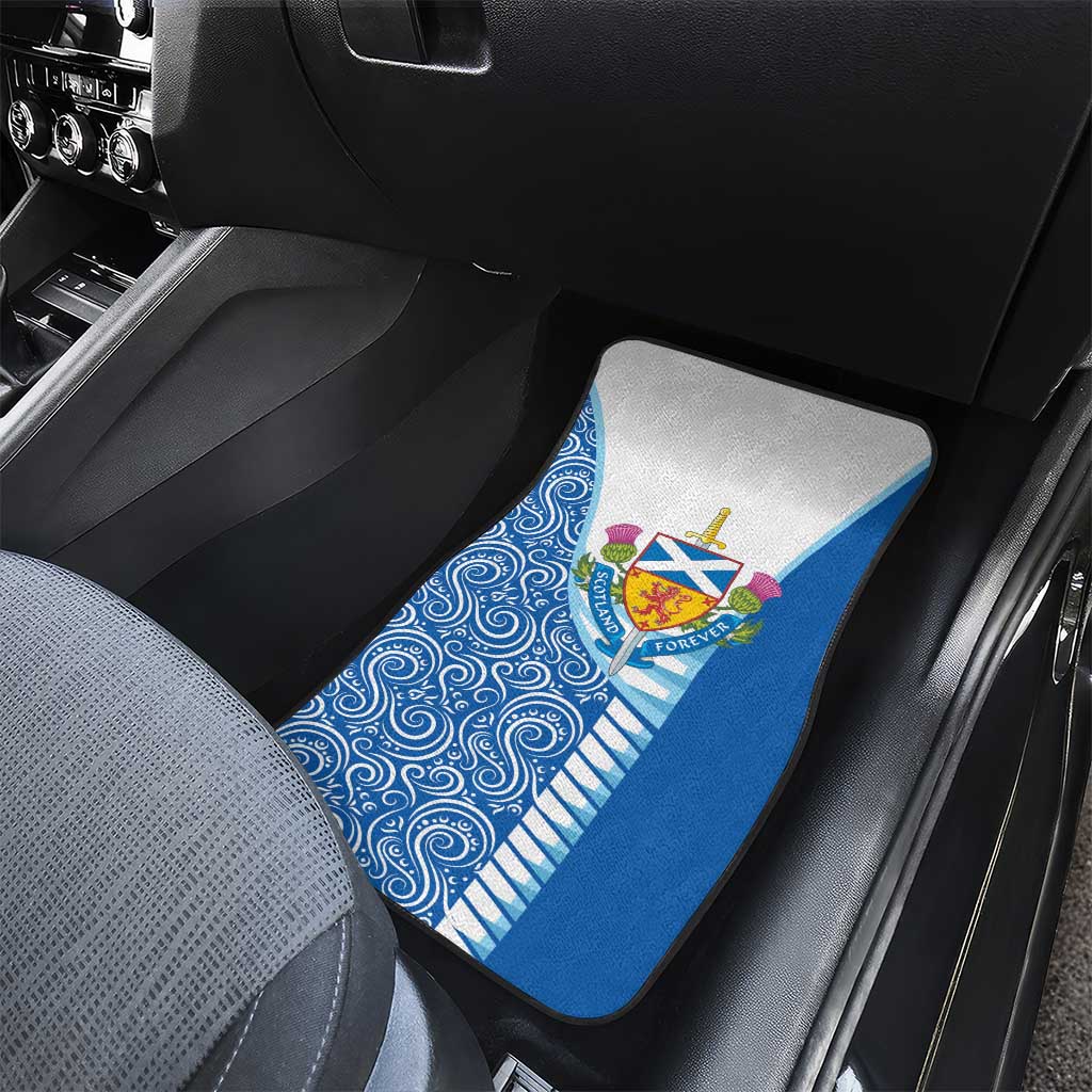 Scotland Forever Car Mats Thistle Lion Rampant