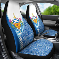 Scotland Forever Car Seat Cover Thistle Lion Rampant