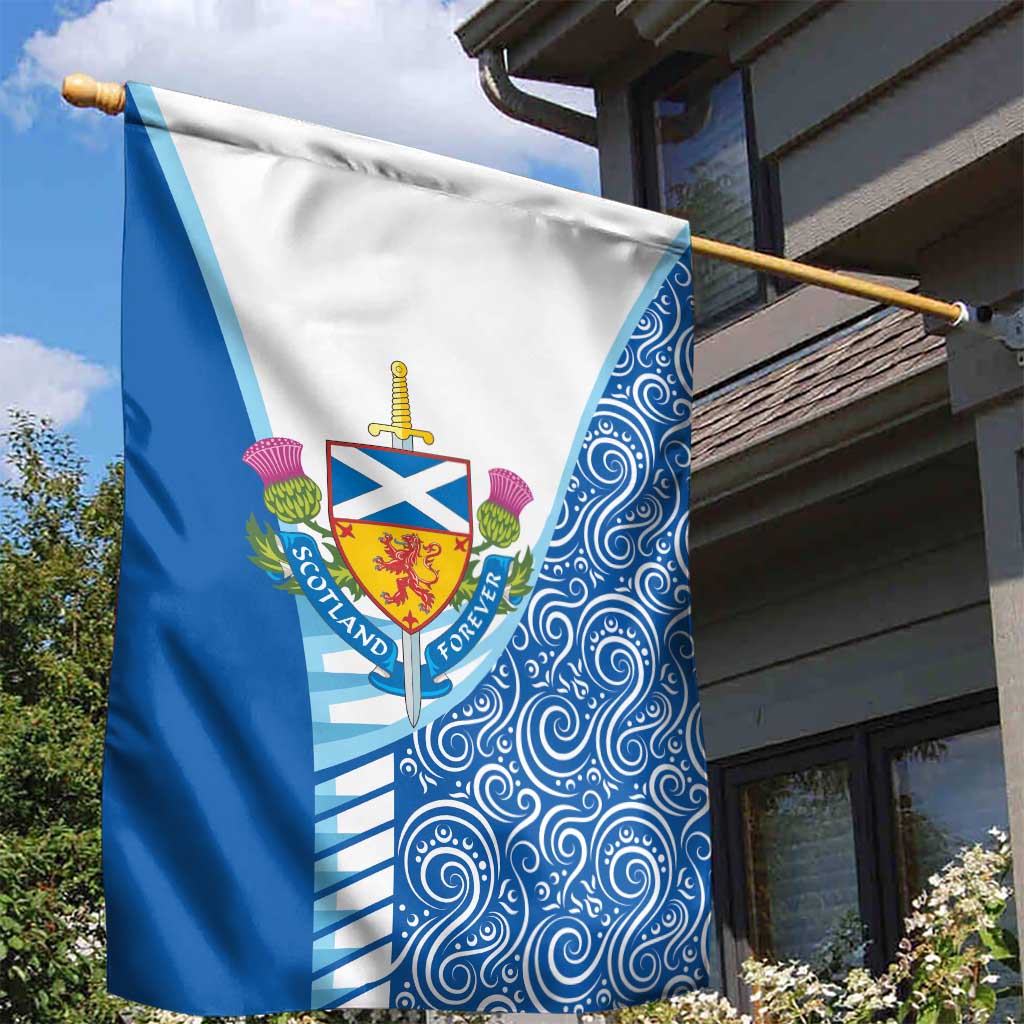 Scotland Forever Garden Flag Thistle Lion Rampant