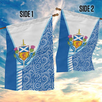 Scotland Forever Garden Flag Thistle Lion Rampant