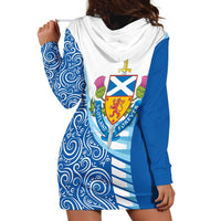 Scotland Forever Hoodie Dress Thistle Lion Rampant