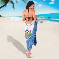 Scotland Forever Sarong Thistle Lion Rampant - Wonder Print Shop