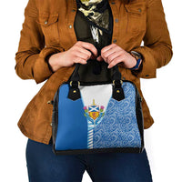 Scotland Forever Shoulder Handbag Thistle Lion Rampant - Wonder Print Shop
