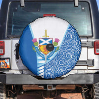 Scotland Forever Spare Tire Cover Thistle Lion Rampant - Wonder Print Shop
