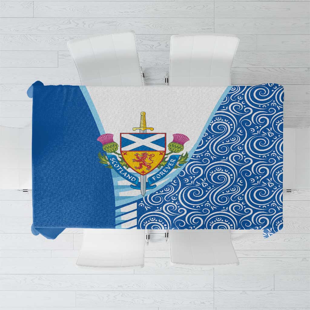 Scotland Forever Tablecloth Thistle Lion Rampant - Wonder Print Shop