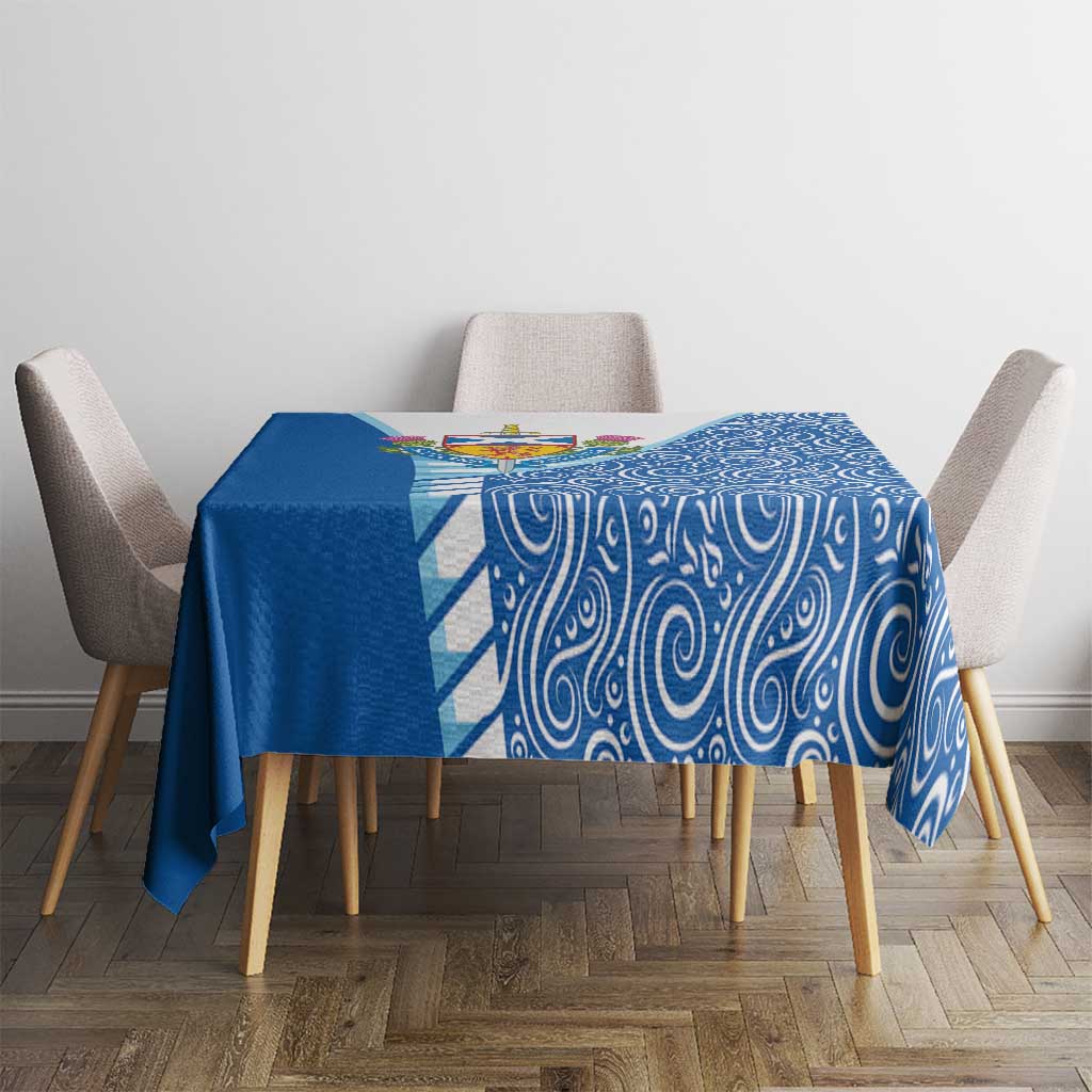 Scotland Forever Tablecloth Thistle Lion Rampant - Wonder Print Shop