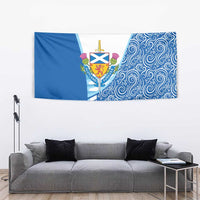 Scotland Forever Tapestry Thistle Lion Rampant - Wonder Print Shop