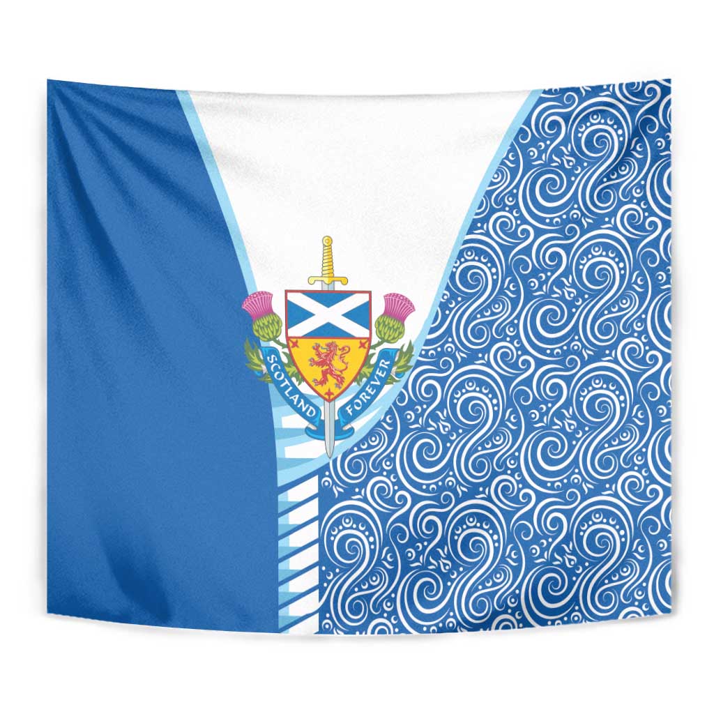 Scotland Forever Tapestry Thistle Lion Rampant - Wonder Print Shop