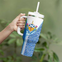Scotland Forever Tumbler With Handle Thistle Lion Rampant