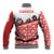Canada Baseball Jacket Summer Hibiscus Tropical Flower