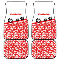 Canada Car Mats Summer Hibiscus Tropical Flower