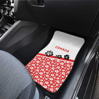 Canada Car Mats Summer Hibiscus Tropical Flower