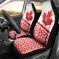 Canada Car Seat Cover Summer Hibiscus Tropical Flower
