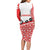 Canada Family Matching Long Sleeve Bodycon Dress and Hawaiian Shirt Summer Hibiscus Tropical Flower