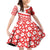 Canada Family Matching Off Shoulder Short Dress and Hawaiian Shirt Summer Hibiscus Tropical Flower