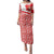 Canada Family Matching Puletasi and Hawaiian Shirt Summer Hibiscus Tropical Flower