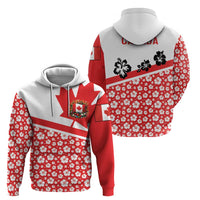 Canada Hoodie Summer Hibiscus Tropical Flower