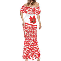 Canada Mermaid Dress Summer Hibiscus Tropical Flower