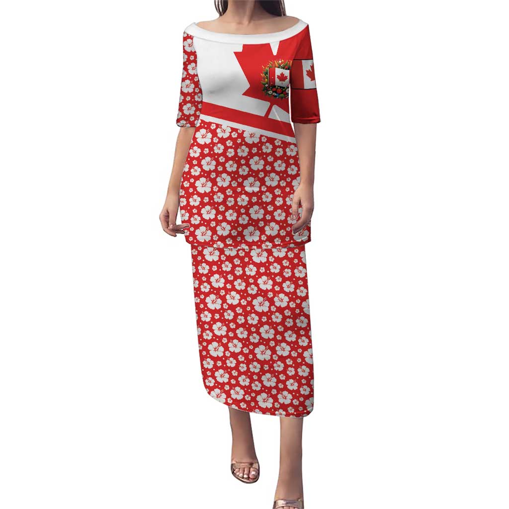 Canada Puletasi Summer Hibiscus Tropical Flower