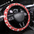 Canada Steering Wheel Cover Summer Hibiscus Tropical Flower