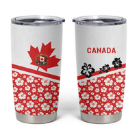 Canada Tumbler Cup Summer Hibiscus Tropical Flower