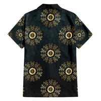 Personalized Powerful Woman in Patterns African Family Matching Long Sleeve Bodycon Dress and Hawaiian Shirt