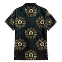 Personalized Powerful Woman in Patterns African Family Matching Mermaid Dress and Hawaiian Shirt