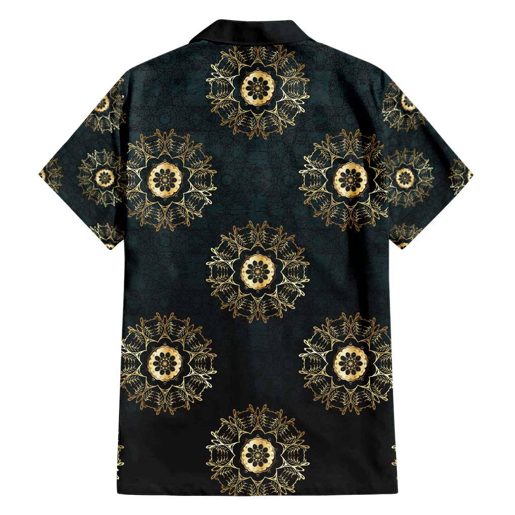 Personalized Powerful Woman in Patterns African Family Matching Short Sleeve Bodycon Dress and Hawaiian Shirt