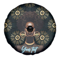 Personalized Powerful Woman in Patterns African Spare Tire Cover