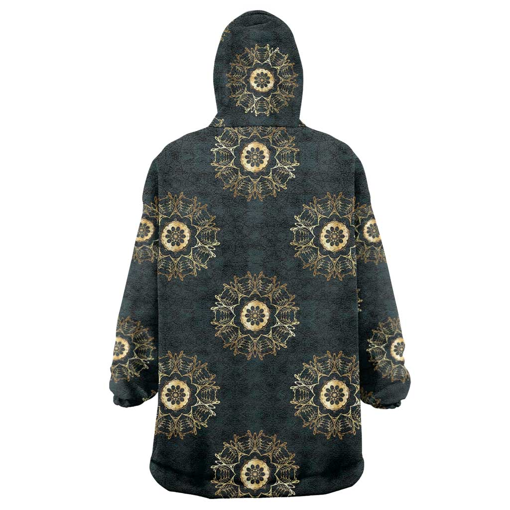Personalized Powerful Woman in Patterns African Wearable Blanket Hoodie