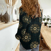 Personalized Powerful Woman in Patterns African Women Casual Shirt