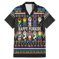 Pride Cat LGBT Family Matching Mermaid Dress and Hawaiian Shirt Happy Purride Christmas - Cute Pet Rainbow Flag - Wonder Print Shop