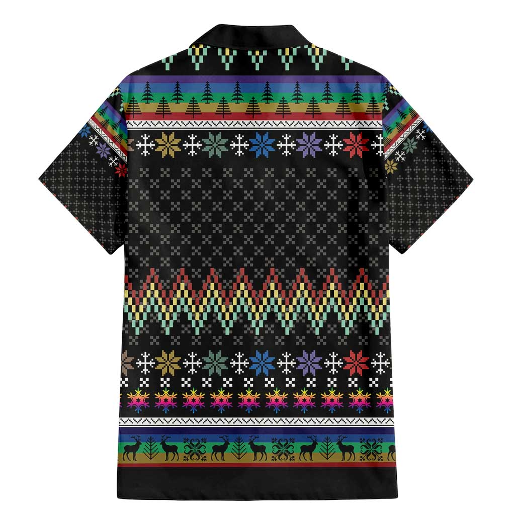 Pride Cat LGBT Family Matching Mermaid Dress and Hawaiian Shirt Happy Purride Christmas - Cute Pet Rainbow Flag - Wonder Print Shop