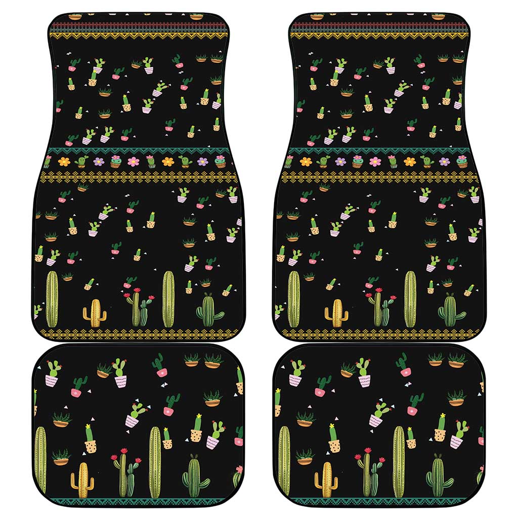Cacuts Christmas Car Mats Cactus What the Fucculent - Wonder Print Shop