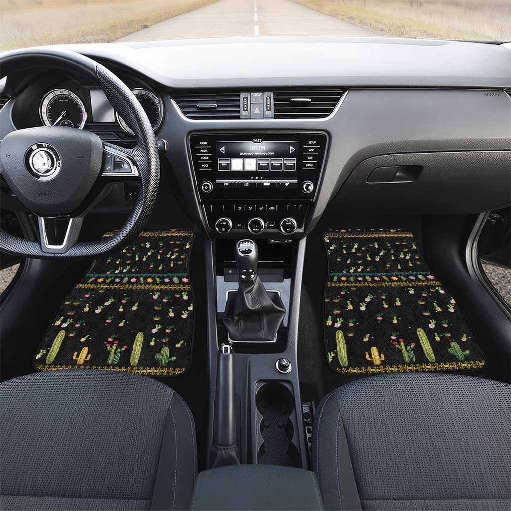 Cacuts Christmas Car Mats Cactus What the Fucculent - Wonder Print Shop
