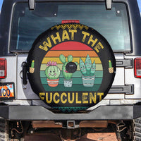 Cacuts Christmas Spare Tire Cover Cactus What the Fucculent - Wonder Print Shop