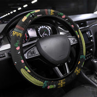Cacuts Christmas Steering Wheel Cover Cactus What the Fucculent - Wonder Print Shop