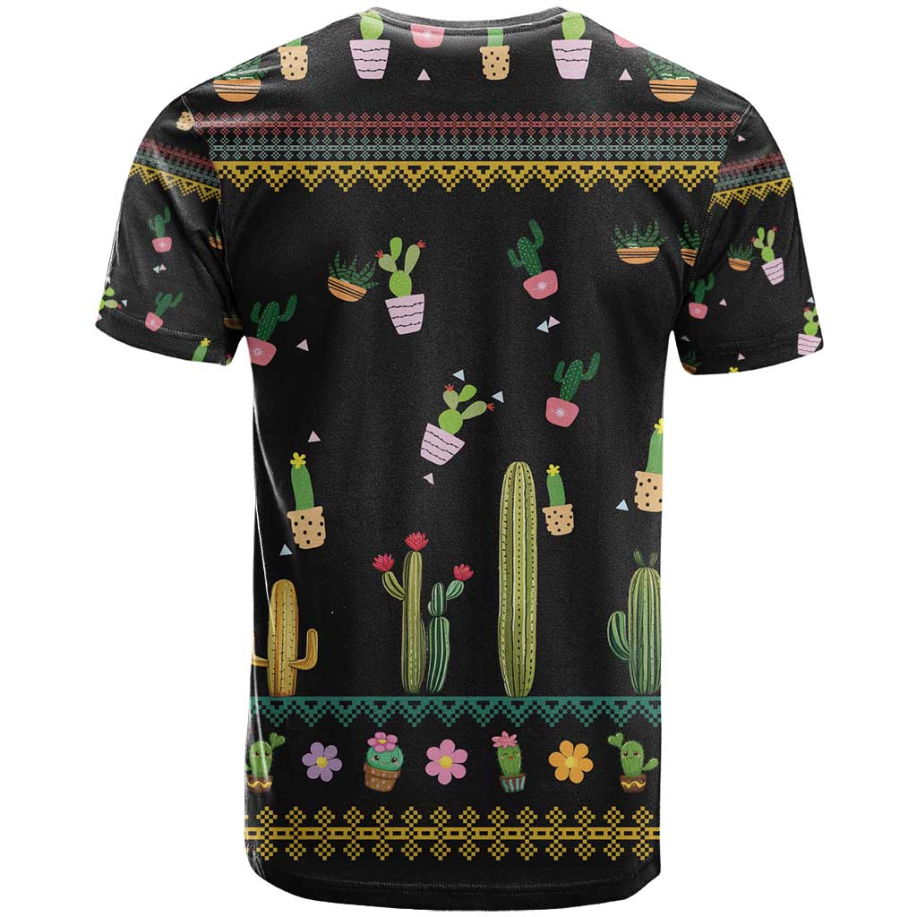 Cacuts Christmas T Shirt Cactus What the Fucculent - Wonder Print Shop