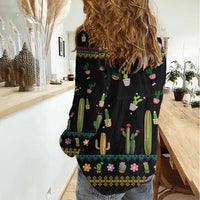 Cacuts Christmas Women Casual Shirt Cactus What the Fucculent - Wonder Print Shop