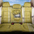 Latin King Back Car Seat Cover Paisley Pattern Yellow - Wonder Print Shop