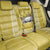 Latin King Back Car Seat Cover Paisley Pattern Yellow - Wonder Print Shop
