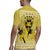 Latin King Rugby Jersey Paisley Pattern Yellow - Wonder Print Shop