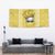 Latin King Tapestry Paisley Pattern Yellow - Wonder Print Shop