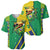 Brazil Flag Emblem Baseball Jersey Toco Toucan In My Heart
