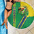 Brazil Flag Emblem Beach Blanket Toco Toucan In My Heart