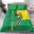 Brazil Flag Emblem Bedding Set Toco Toucan In My Heart