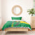 Brazil Flag Emblem Bedding Set Toco Toucan In My Heart